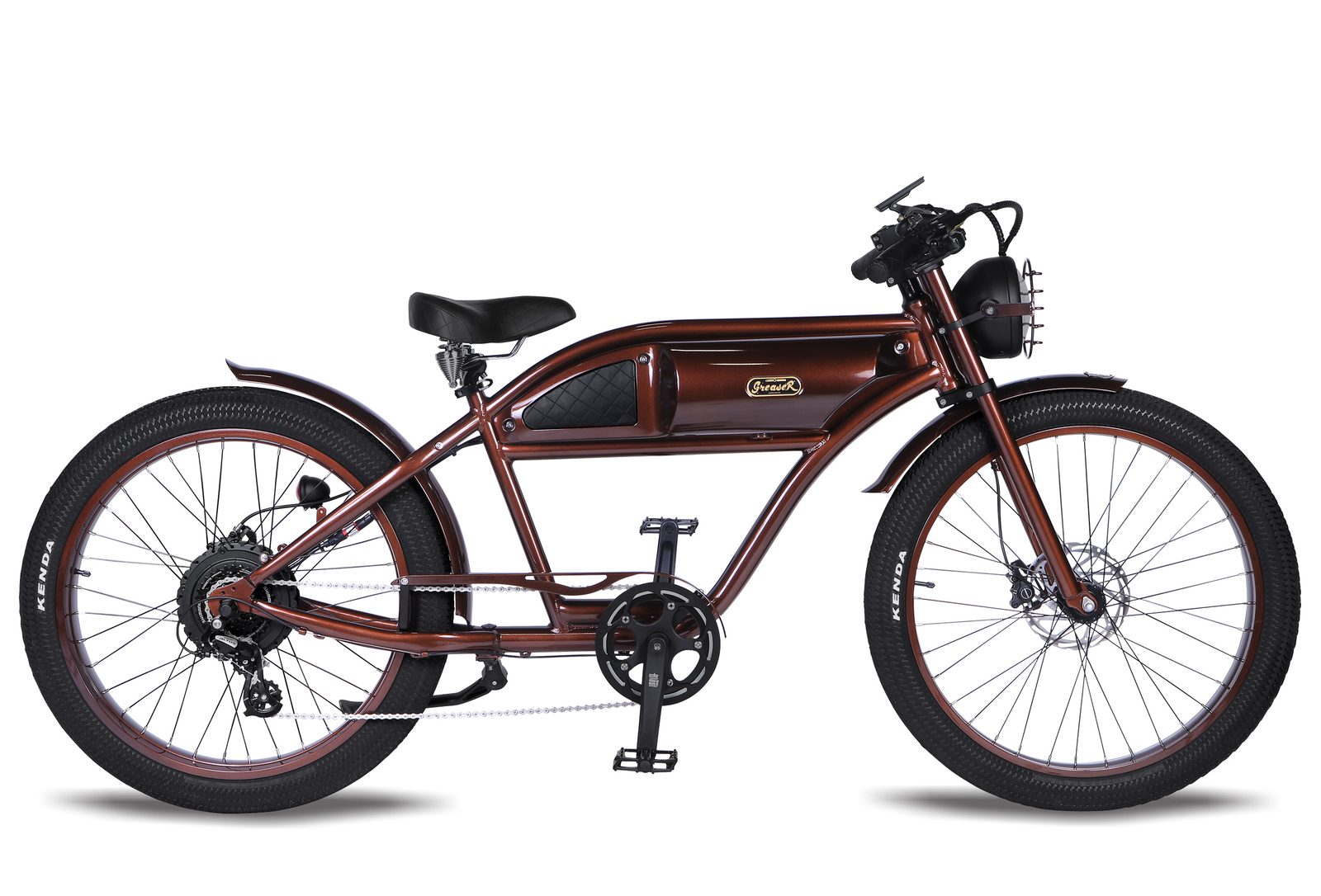 michael blast greaser electric bicycle Michael Blast Greaser Limited Edition Electric Bike — Bronze